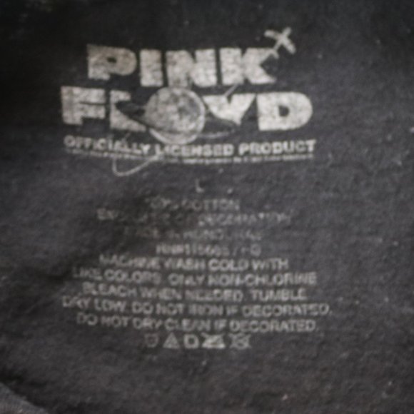 Pink Floyd Band T Shirt Adult Large Black Rock Music Shirt Mens - Picture 6 of 8